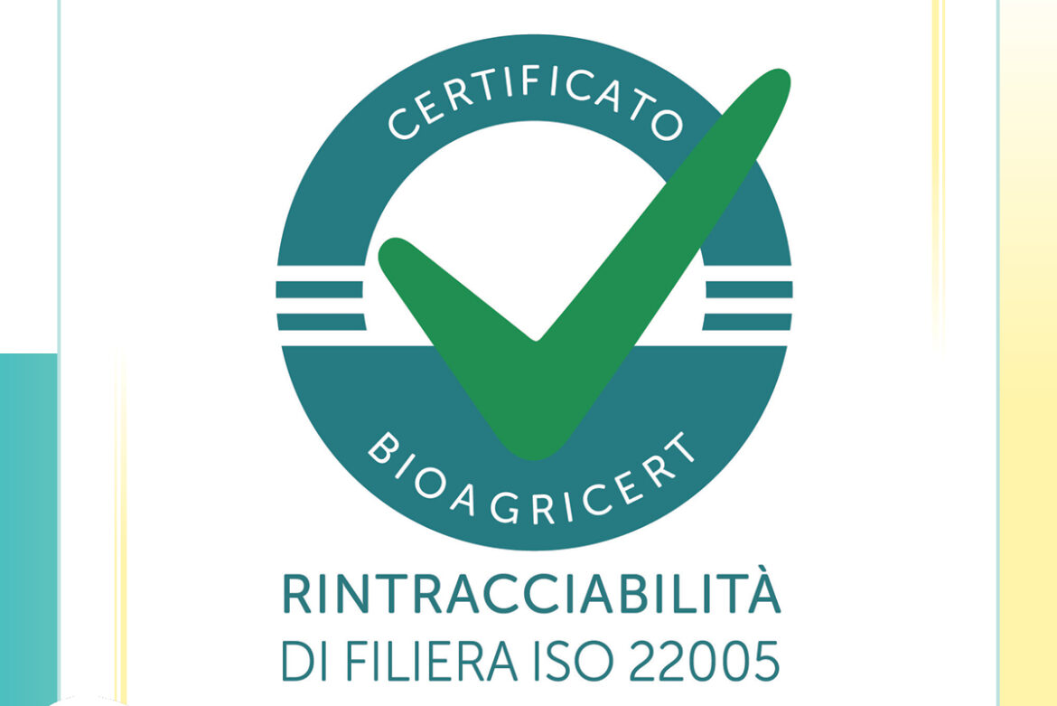 Certificato di Filiera ISO 22005 Bio AgriCert